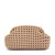 Everly Hand Woven Clutch - Natural